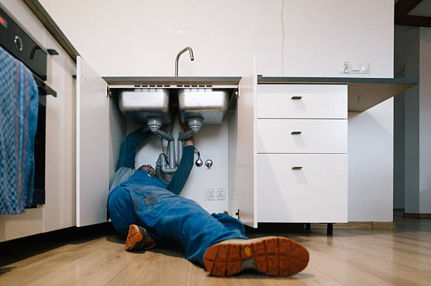 Professional Drain Cleaning technician working in Tuba City, AZ